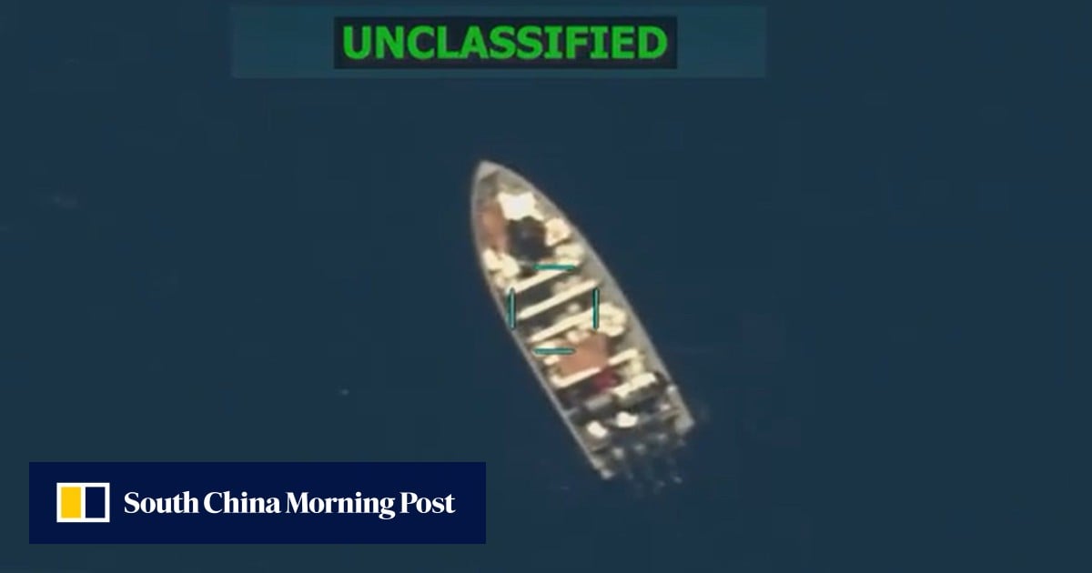 US says strike on another alleged drug boat in Pacific kills 4 US says strike on another alleged drug boat in Pacific kills 4