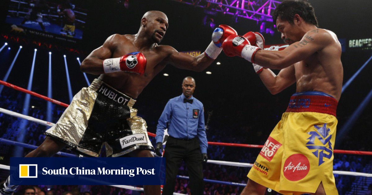 Boxing legend Manny Pacquiao hints at possible rematch with Floyd Mayweather