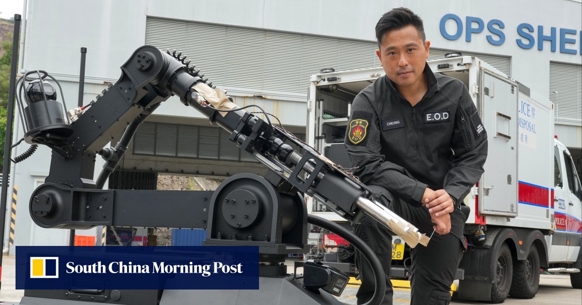 Mainland China robots join bomb squad to keep Hong Kong safe over National Games