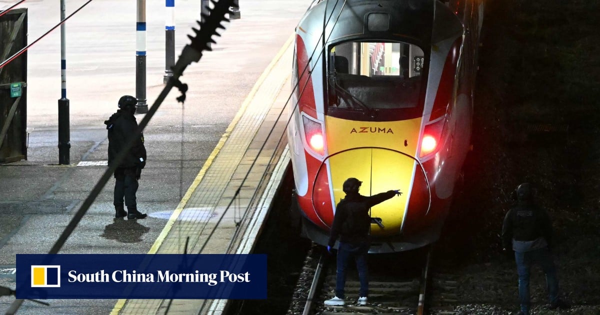 Man charged with 10 counts of attempted murder over UK train stabbing spree