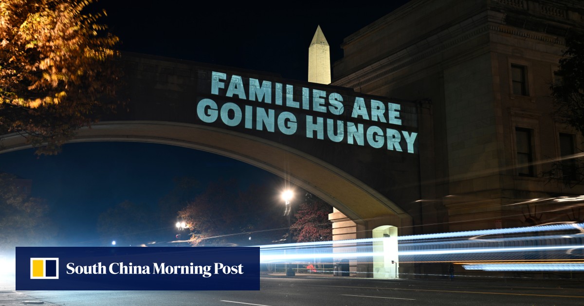 Trump threatens to withhold Snap food aid until US shutdown ends