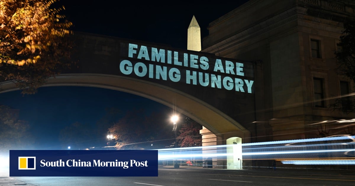 Trump threatens to withhold Snap food aid until US shutdown ends