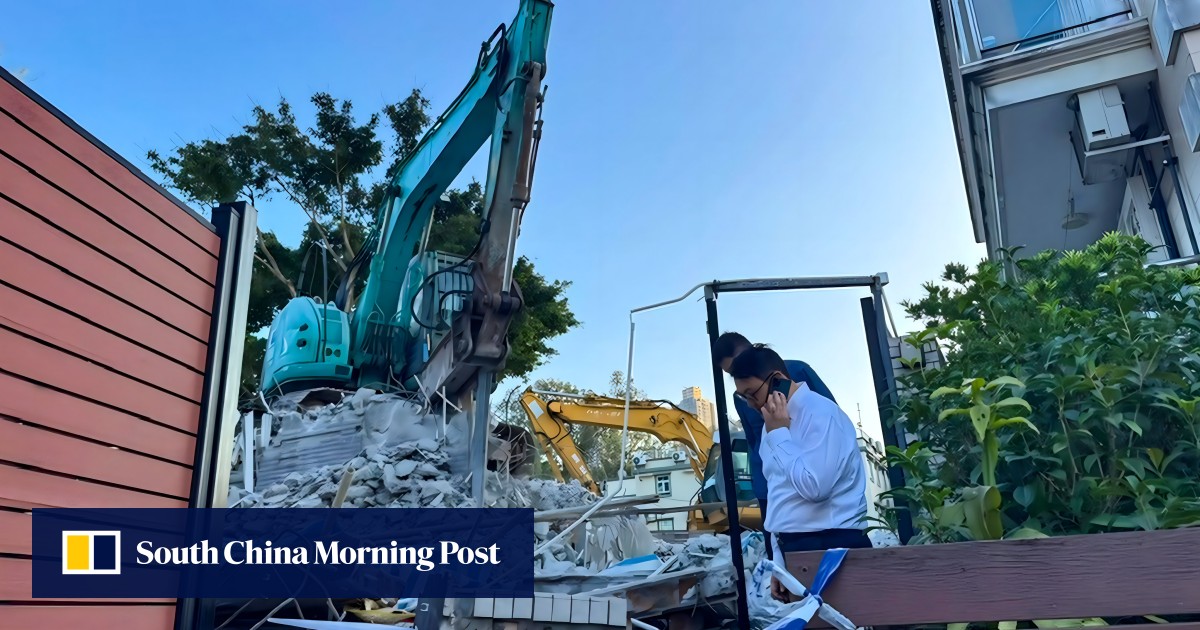 Hong Kong worker killed as wall collapses during demolition work in Yuen Long