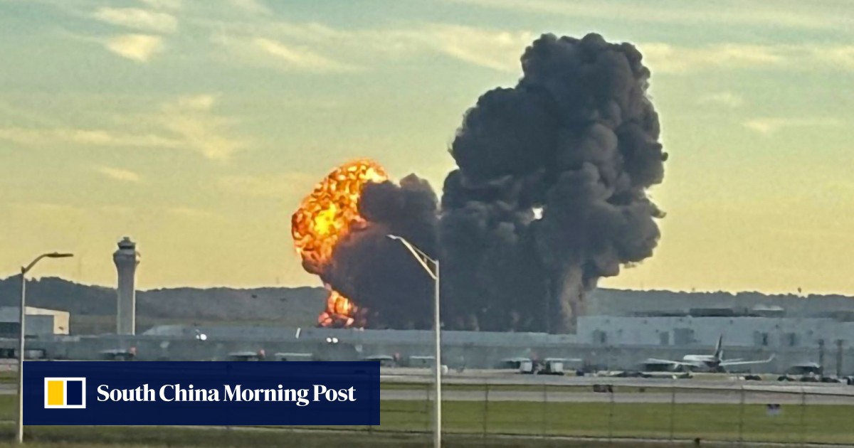 Engine fell off US cargo plane before crash that killed 11 people