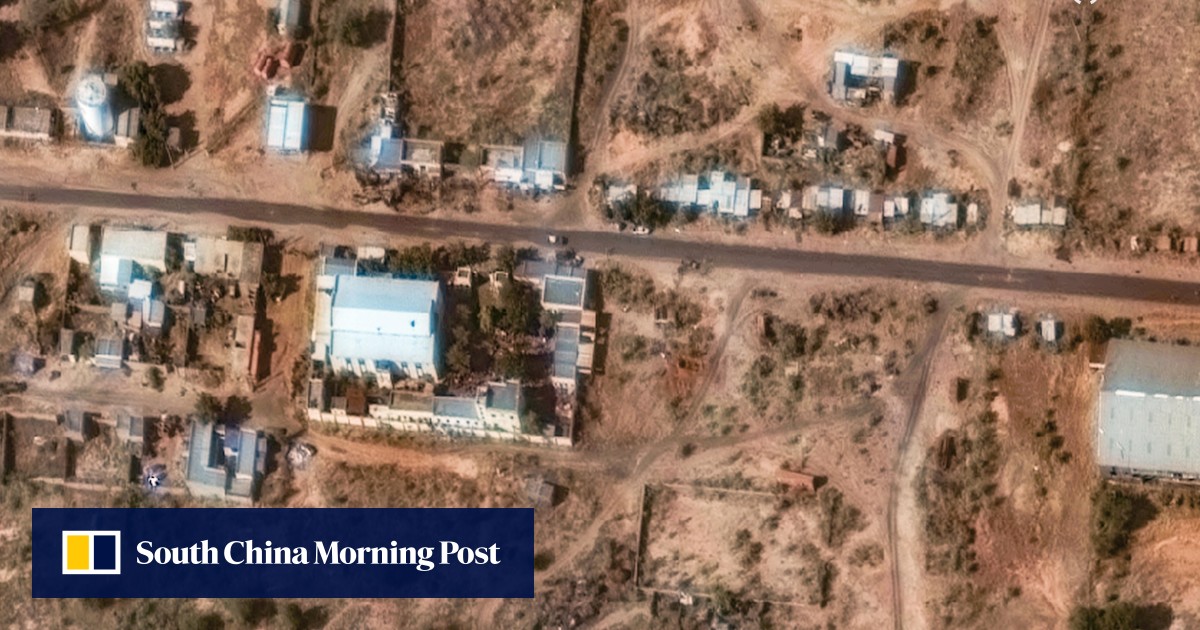 Mass graves, blood stains: satellite images point to horrors in seized Sudan city