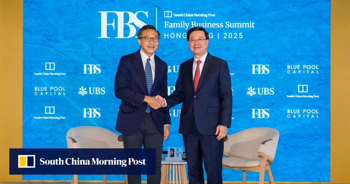 ‘Hong Kong is where visions grow,’ John Lee tells family office investors