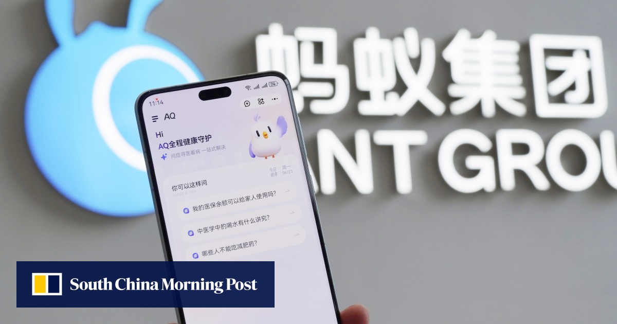 Ant Group picks AI-assisted healthcare as new growth area amid China’s rapid ageing