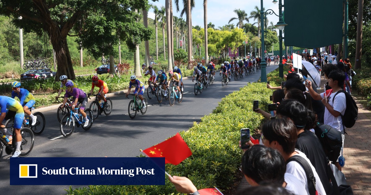 National Games: Hong Kong’s men’s cycling medal hopes disappear in sprint for line in Zhuhai