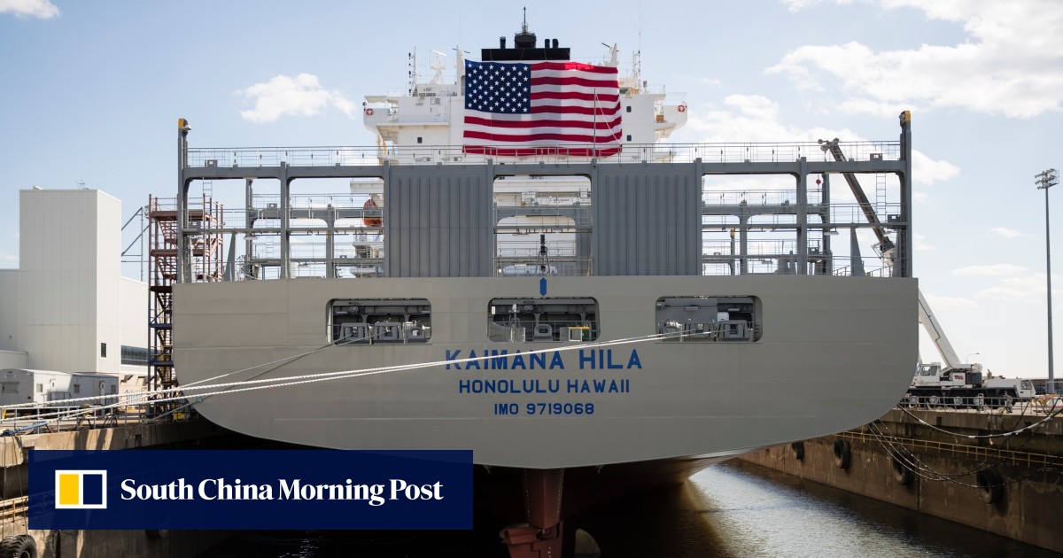 US unions slam Trump for giving China a pass on shipbuilding