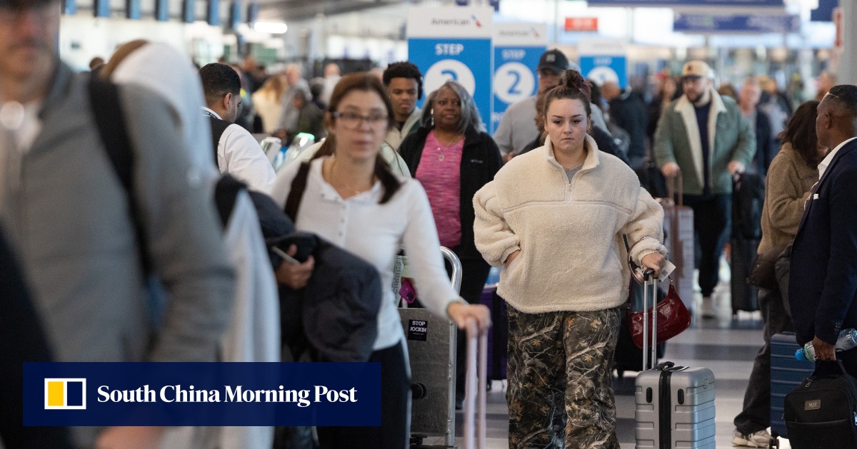 US air travel will fall to a trickle due to government shutdown, transport secretary says