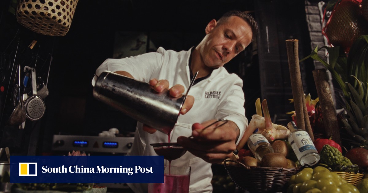Bartender Bruno Santos captures the flavours of Macau in a five-spice cocktail