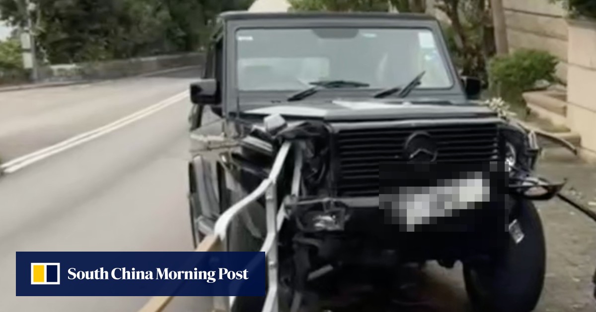 Hong Kong filmmaker Peter Chan escapes injury after crashing luxury SUV Hong Kong filmmaker Peter Chan escapes injury after crashing luxury SUV