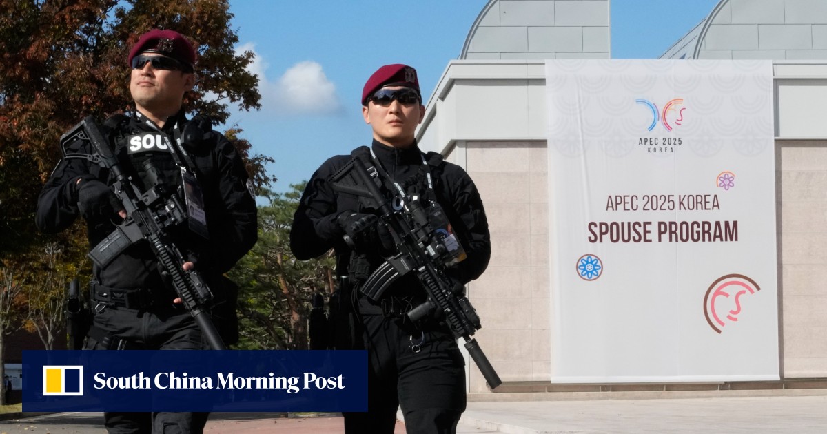 Stale food, tiny rooms, falling badges: South Korean police blast Apec mess