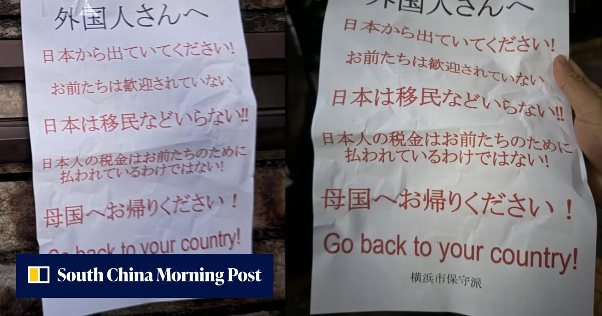 Xenophobic note warning Malaysian teacher to ‘leave Japan’ draws outrage ...