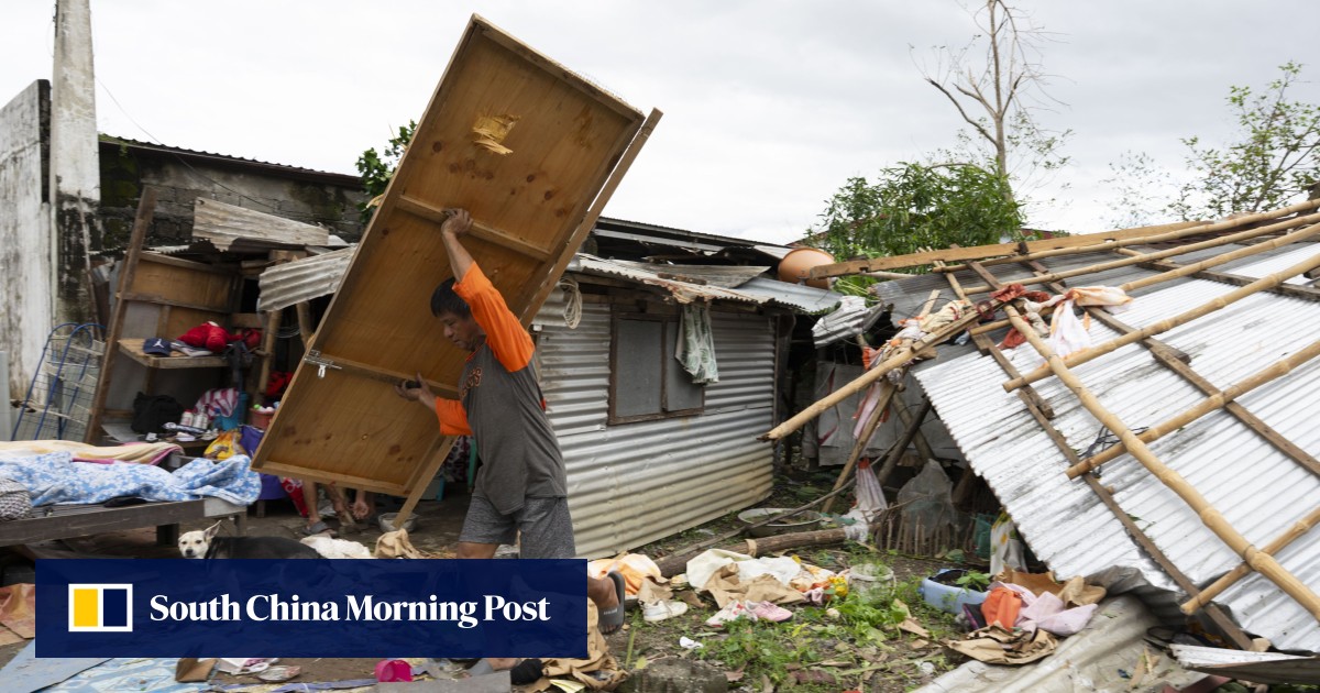 Philippine governor of typhoon-hit province defends Germany trip