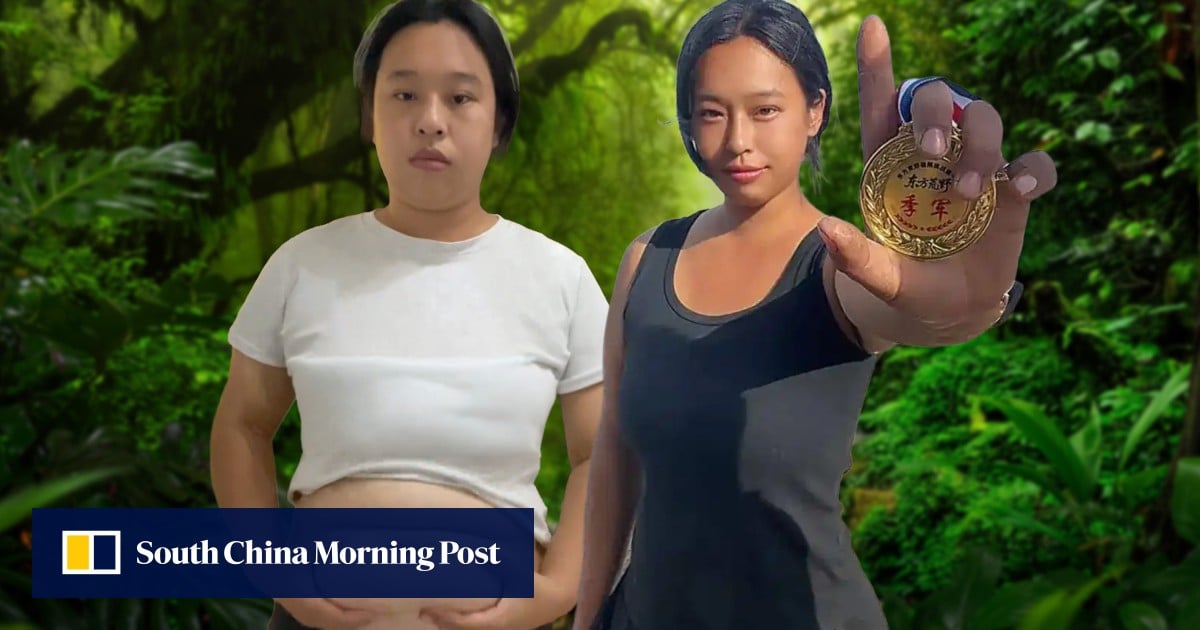 ‘Eats 50 rats’: Chinese woman transforms after losing 14kg in 35-day survival contest