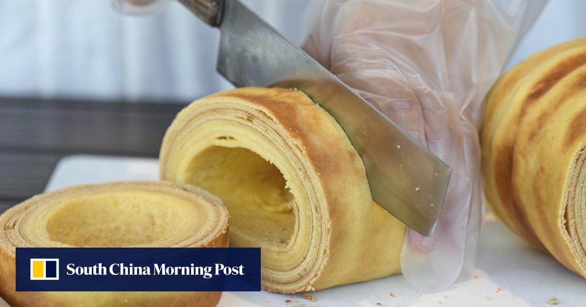 How Baumkuchen ‘tree cake’ survived disasters to become a Japanese favourite