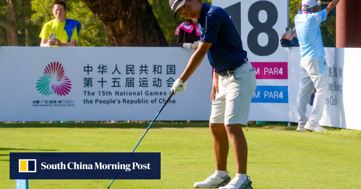 National Games: Kuang goes wire to wire to win golf gold, Hong Kong team miss out