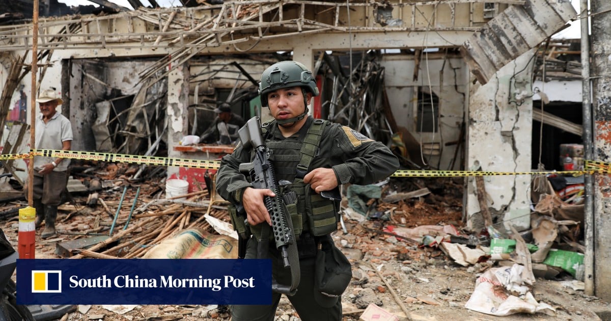 7 children killed in air strike against Colombia rebel group, officials say