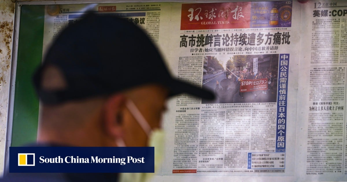 Taiwan on edge as Beijing fury erupts over Japan PM’s ‘survival-threat’ remarks