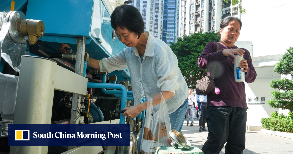 Hot water runs out at Hong Kong estate amid bitumen clean-up, safety fears grow