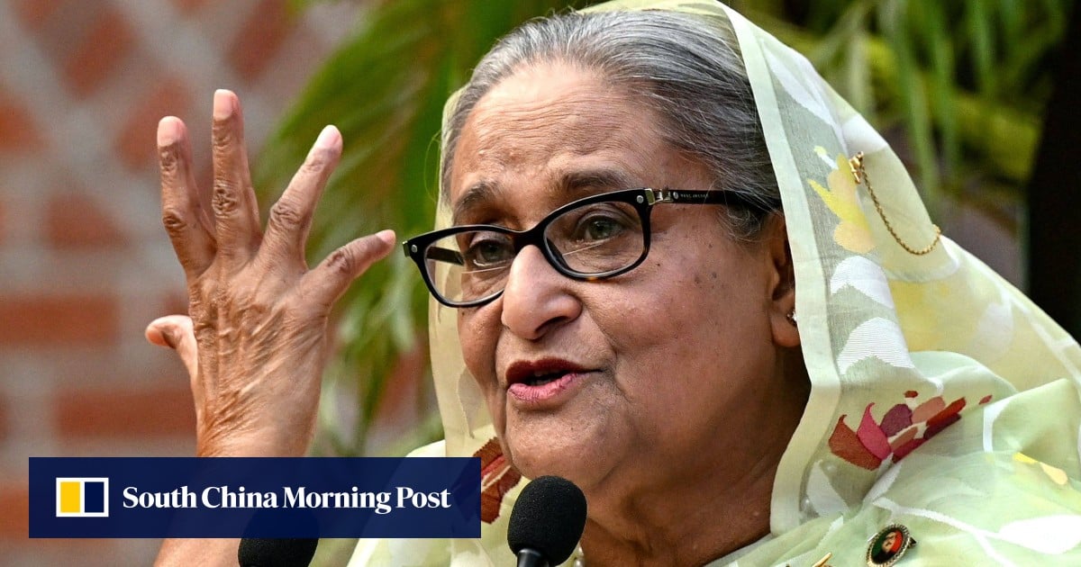 Bangladesh’s Sheikh Hasina sentenced to death over student protest crackdown that ended regime