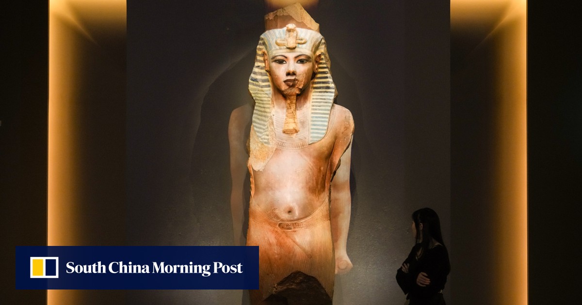 Tutankhamun statue among 250 Egyptian artefacts to be shown in Hong Kong