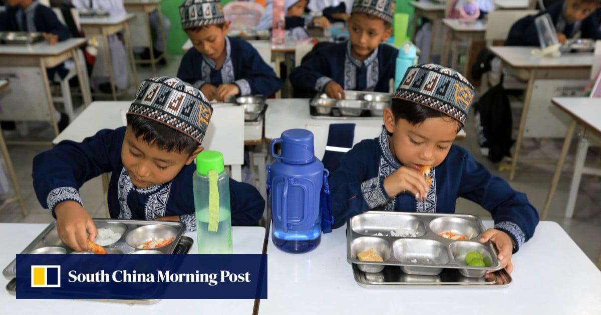 Fake labels on food trays plague Indonesia’s free meals scheme