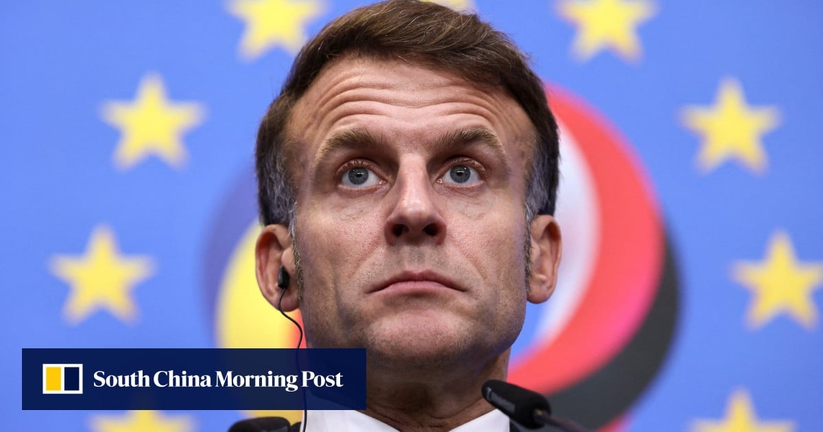 Europe refuses to be tech ‘vassal’ of China and US, France’s Macron says