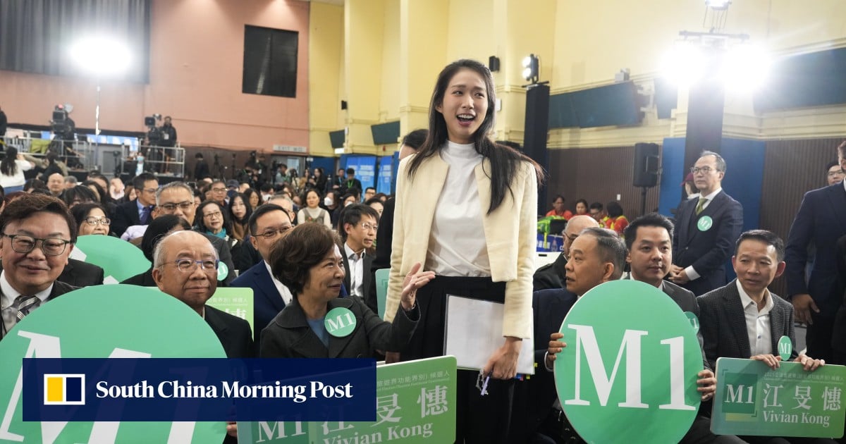 Olympian Vivian Kong parries jabs with ‘fighting spirit’ in Hong Kong poll race