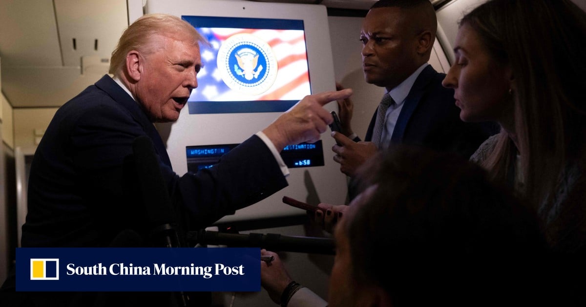White House defends Trump calling a female reporter ‘piggy’ after Epstein question White House defends Trump calling a female reporter ‘piggy’ after Epstein question