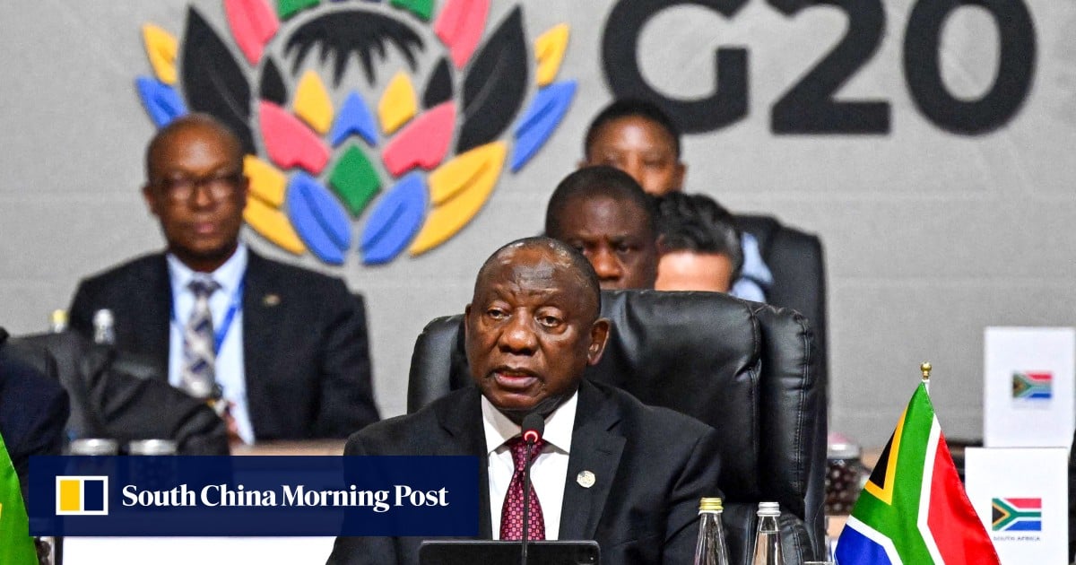 G20 South Africa summit opens under shadow of first US boycott