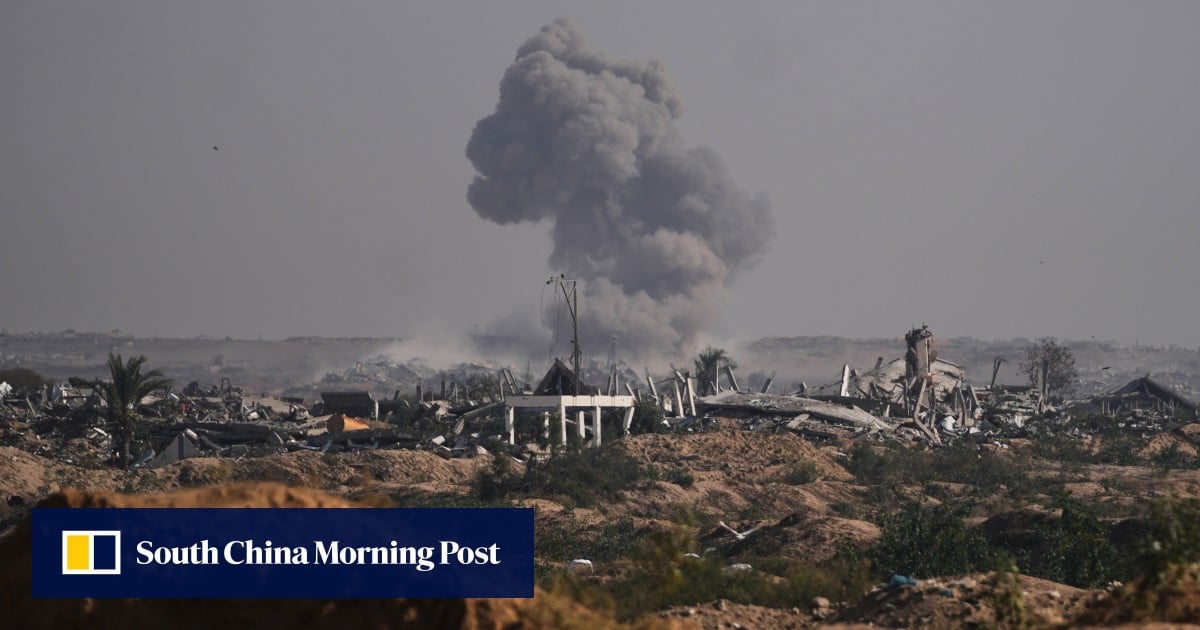 Israeli air strikes kill at least 20 in Gaza, in latest test of ceasefire