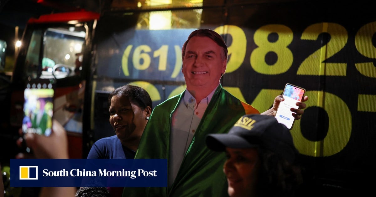 Brazil’s Bolsonaro damages ankle tag with soldering iron ‘out of curiosity’