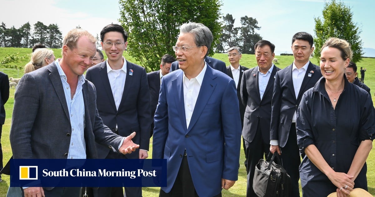 China’s No 3 official Zhao Leji calls for closer New Zealand trade ties