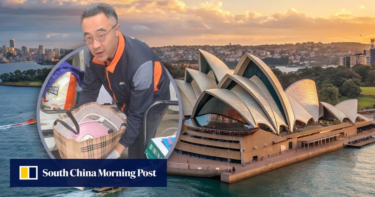 Chinese man comes home to become mover after decade in Australia, business failure