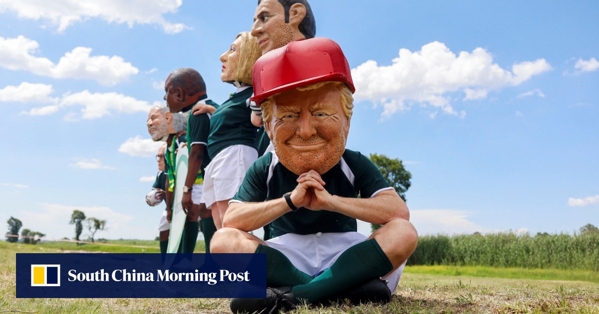 Trump says he’s barring South Africa from next year’s G20 summit in Miami