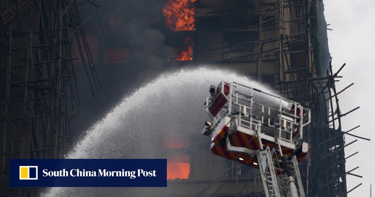 Hong Kong blaze’s ‘heat, flames main challenges for rescuers, not ladder limits’