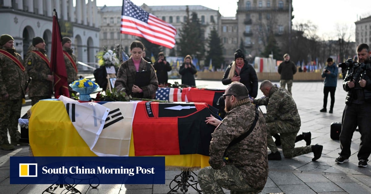 ‘Kill North Koreans’: posters urging South Koreans to join Ukraine war slammed