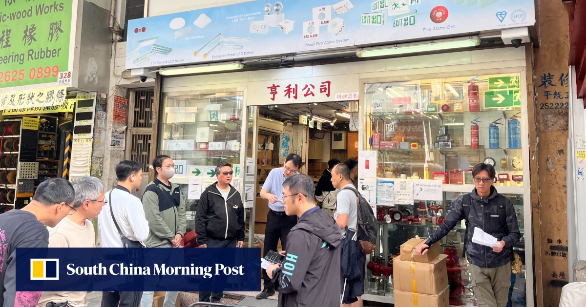 Hongkongers snap up fire safety equipment as Tai Po blaze death toll climbs