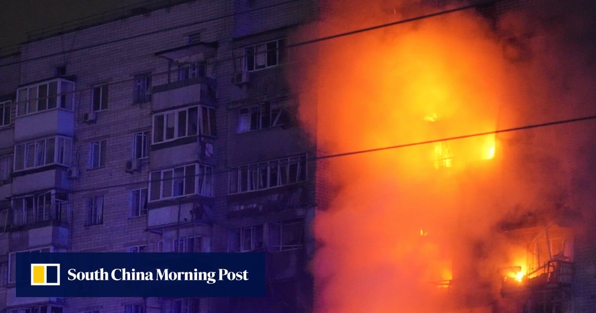 Russian drone strike kills 1 near Kyiv amid flurry of peace talks