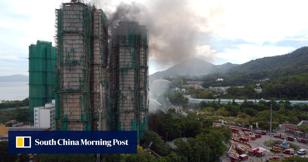 Chinese state media praises Hong Kong for fire efforts, vows Beijing’s support