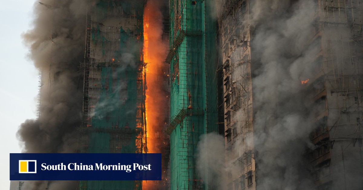 Substandard netting used on Hong Kong blaze buildings; death toll at 151