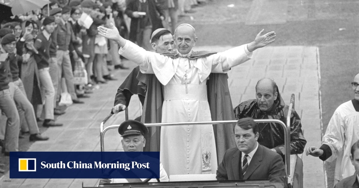 The pope visits Hong Kong for 3 hours in 1970 – SCMP archive