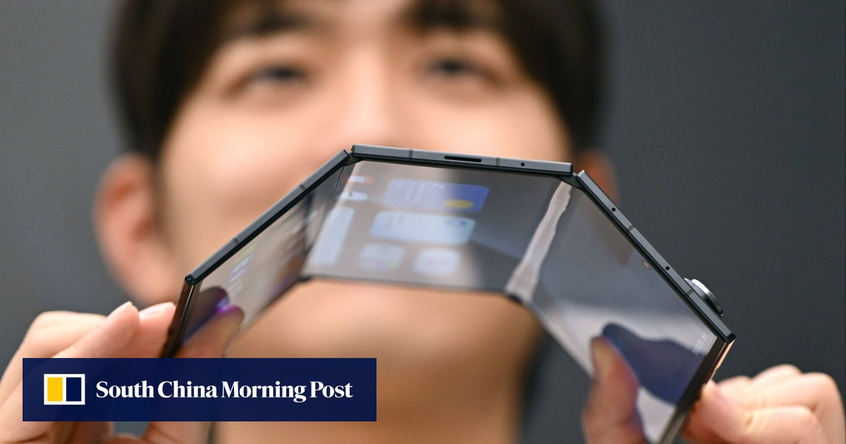 Samsung unveils its first multi-folding phone as competition set to heat up
