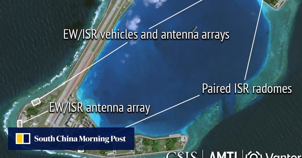 China ramps up surveillance equipment at Spratly Islands bases: US think tank
