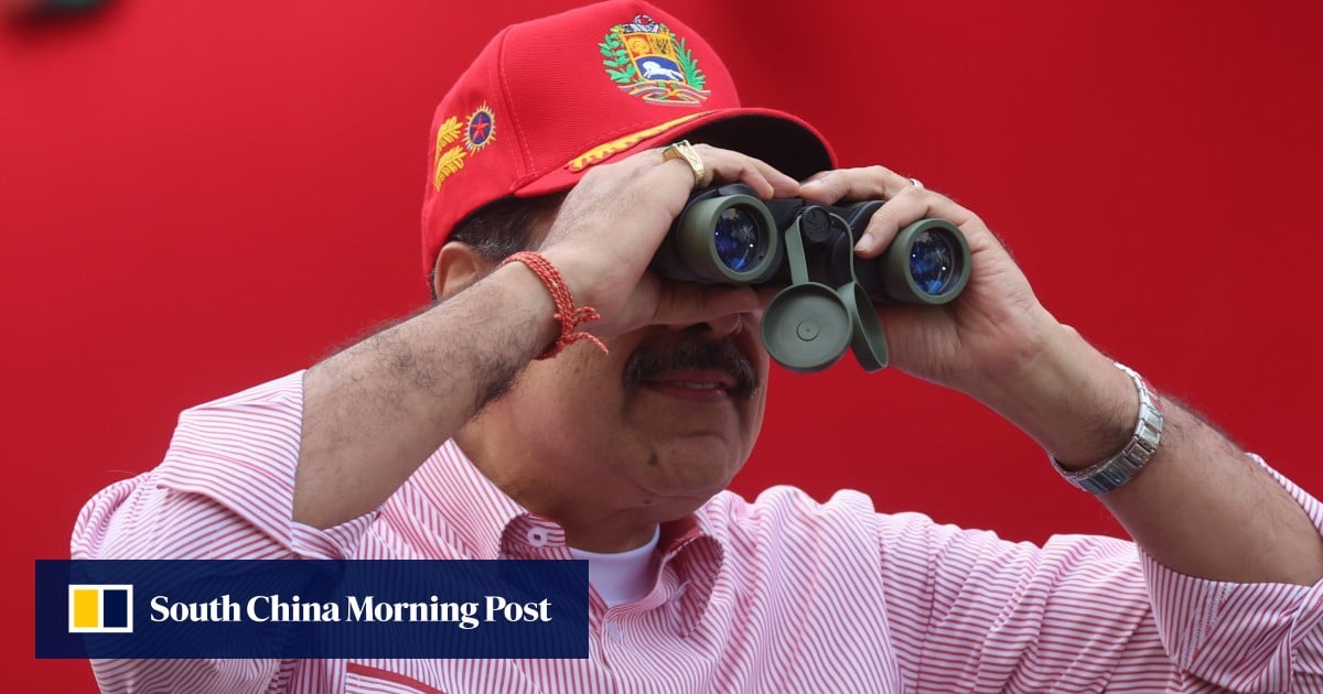 With US warships near, Venezuela’s Maduro describes call with Trump