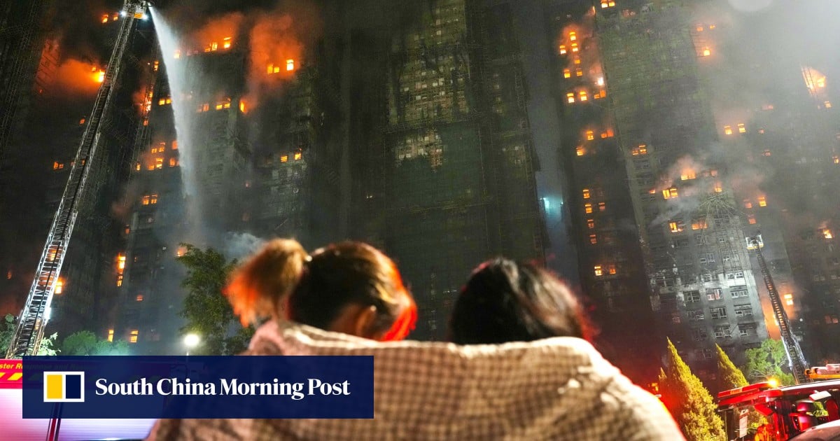 Hong Kong firefighters describe rescue efforts during Tai Po estate blaze