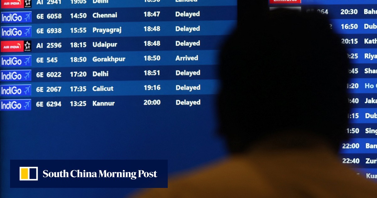 Airport chaos in India, after IndiGo cancels 1,200 flights, stranding thousands