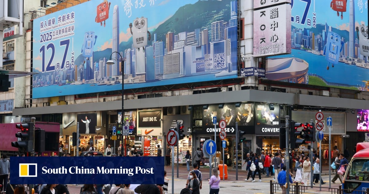 Legco election hopefuls scale back campaigning in Hong Kong fire aftermath
